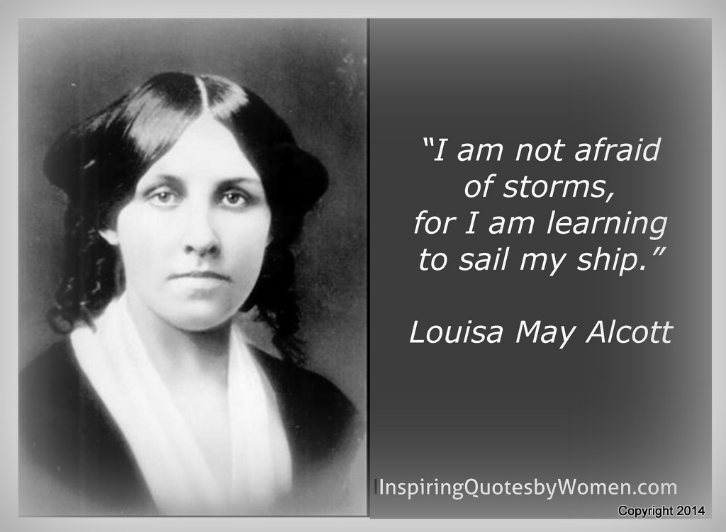 Louisa May Alcott Quote / 