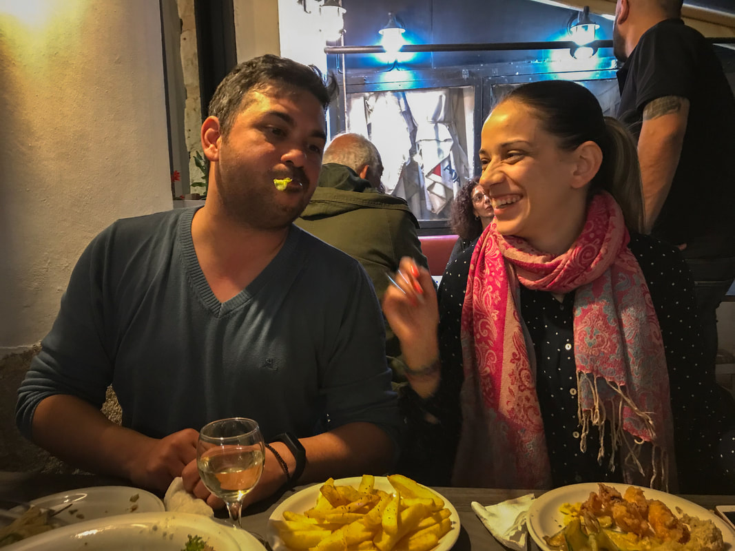 Packing, Food, Comfort: Lessons from 100 Days on the Road / Airbnb hosts in Heraklion, Greece / Karen McCann / EnjoyLivingAbroad.com