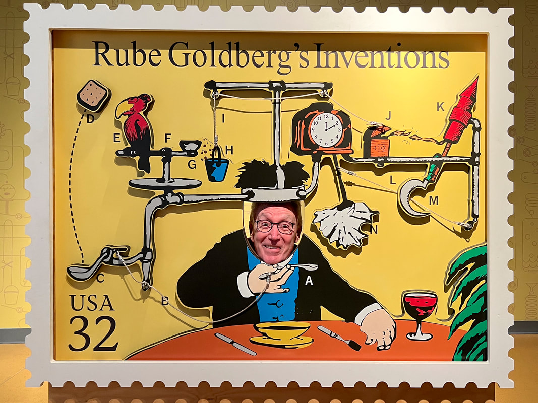 Rube Goldberg Exhibit / Nutters Tour Novelty Weddings / Karen McCann / enjoylivingabroad.com