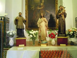 Saints, Seville, Spain, shrine, chapel