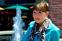 Seville, Spain, author Karen McCann, living abroad, dancing in the fountain