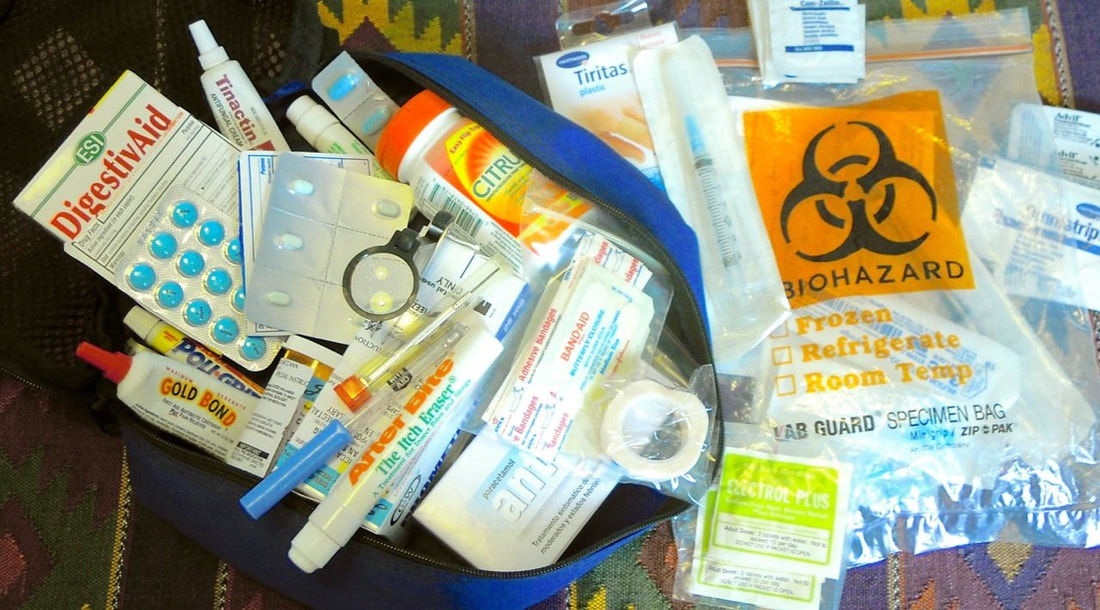 Rich's Legendary First Aid Kit / Crazy Emergency Measures Every Traveler Should Know / Karen McCann / EnjoyLivingAbroad.com
