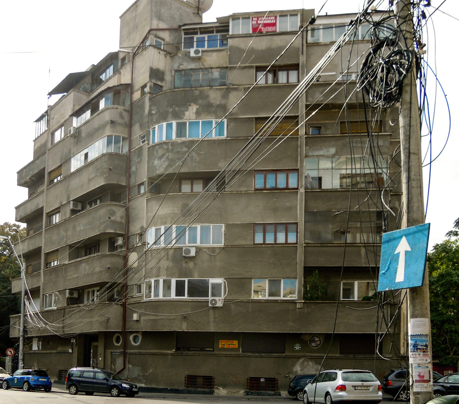Brutalist Soviet architecture, Bucharest, Romania / Disappointing Destinations: How to Love 'Em (Warts & All) / Karen McCann / EnjoyLivingAbroad.com
