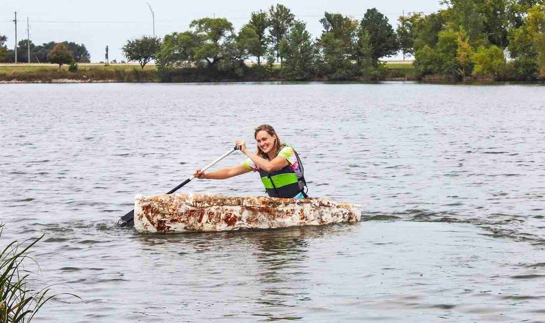 Mushroom canoe / Toad Jam means hope / Karen McCann / EnjoyLivingAbroad.com