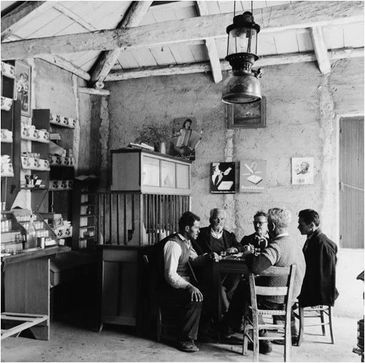 Vintage shot of Greek Taverna / Athens, Greece / The Mystery of the Vanishing Greek Taverna / Karen McCann / EnjoyLivingAbroad.com