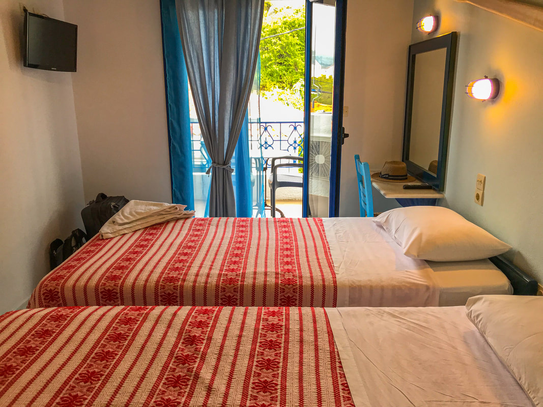Ikaria, Greece Hotel / Packing Tips from 161 Days on the Road / Karen McCann / EnjoyLivingAbroad.com