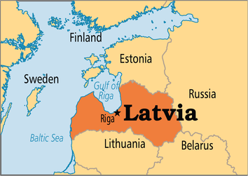 Latvia; it's where to meet up! / Karen McCann / EnjoyLivingAbroad.com