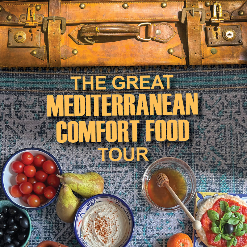 The Great Mediterranean Comfort Food Tour / Ordering Info / Karen McCann / EnjoyLivingAbroad.com