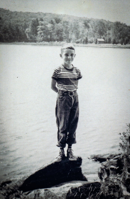 Richard McCann, age 9 / Lake Paradox  / Stand By Me / Karen McCann / EnjoyLivingAbroad.com