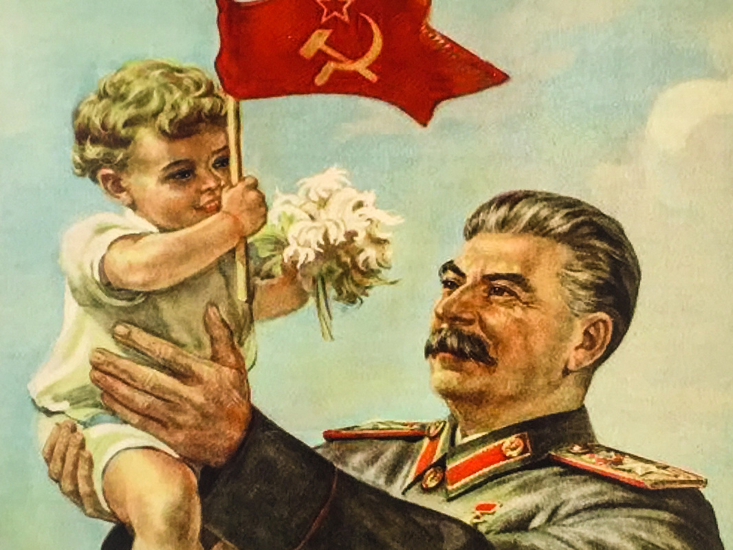 Stalin with Cute Baby / Museum of International Propaganda / Karen McCann / EnjoyLivingAbroad.com