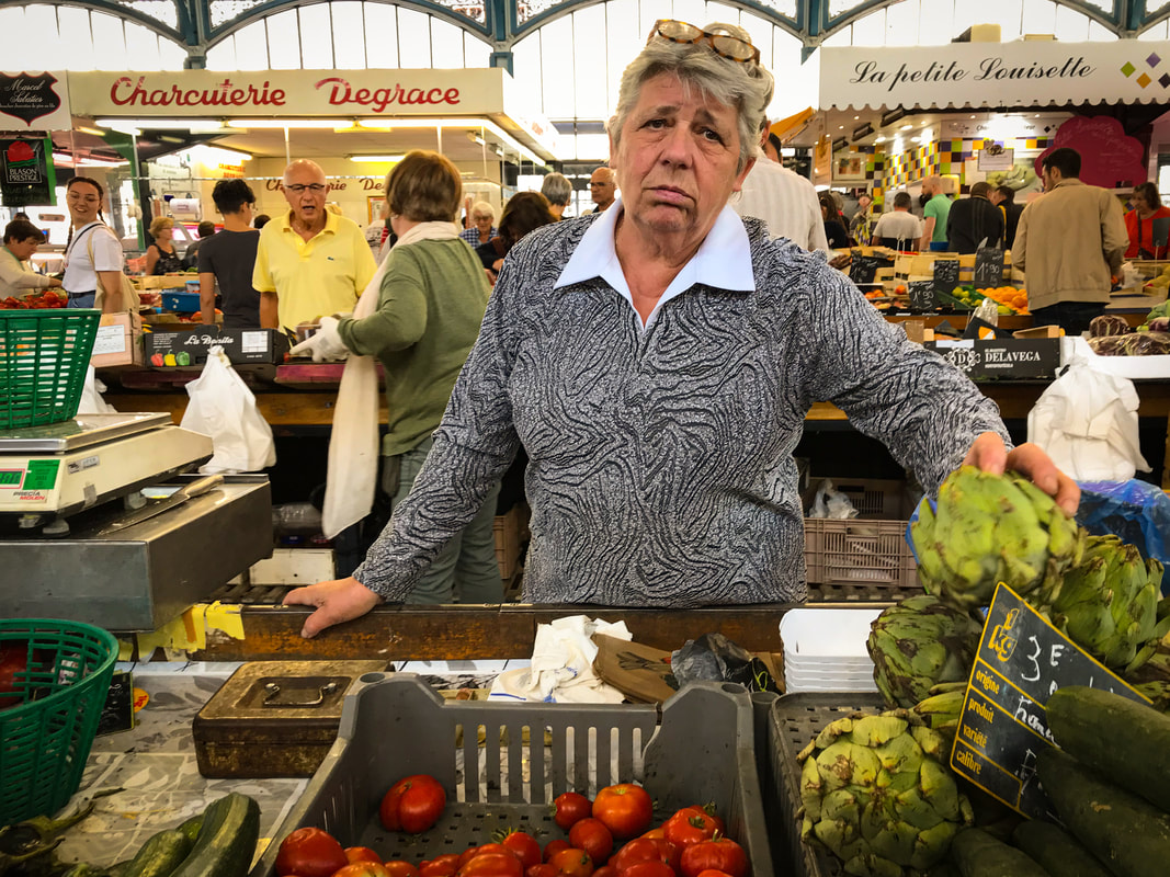 Dijon, France / Les Halles market / Karen McCann / EnjoyLivingAbroad.com